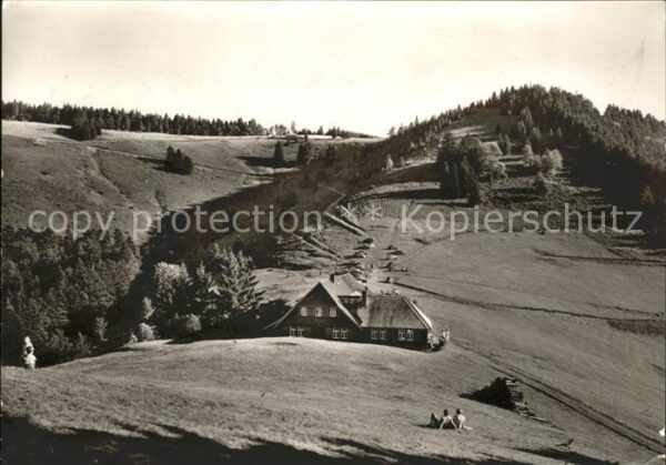Muenstertal Schwarzwald Almgasstätte Kälbelescheuer Hermann Rie