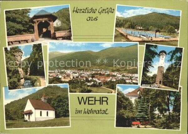 Wehr Ansichten Schwimmbad Hohe Möhr
