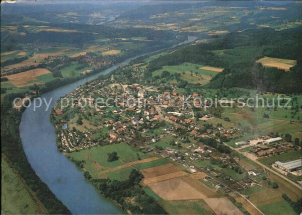 Hohentengen Hochrhein Fliegeraufnahme