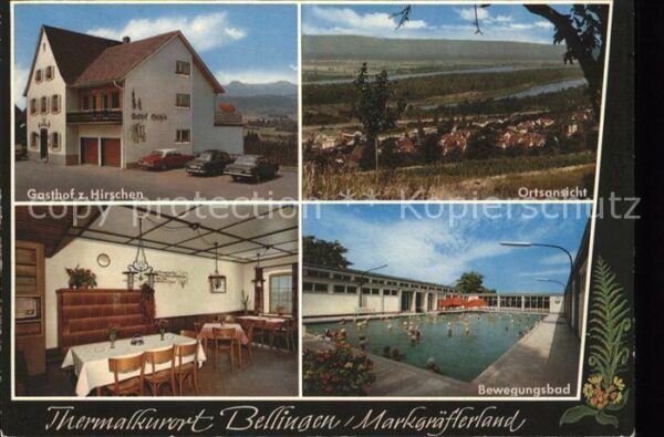 Bad Bellingen Gasthaus Zum Hirschen Theramalbad