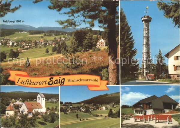 Saig Schwarzwald Ansichten
