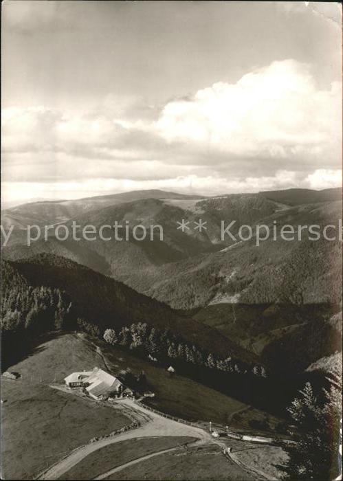Untermuenstertal Gasthaus Kälbelescheuer Fliegeraufnahme
