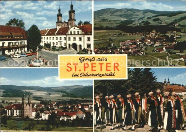 St Peter Schwarzwald Ansichten und Tracht