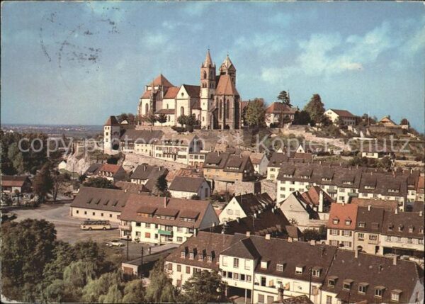 Breisach Rhein Panorama mit Münster