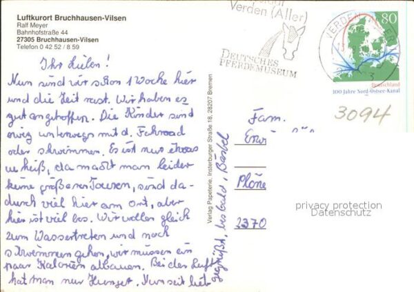 Vilsen Die Wringerin Klostermühle Heiligenberg – Bild 2