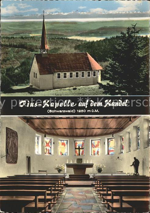 Schwarzwald Pius-Kapelle auf dem Kandel
