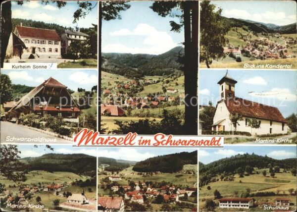 Marzell Kurheim Sonne Schwarzwaldhaus Marienkir