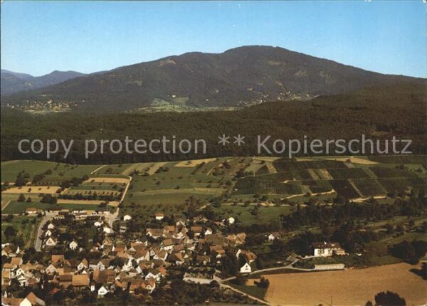 Voegisheim Fliegeraufnahme Pension Haus Friede Han