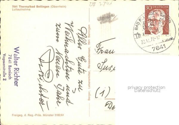 Bad Bellingen Fliegeraufnahme Thermalbad – Bild 2
