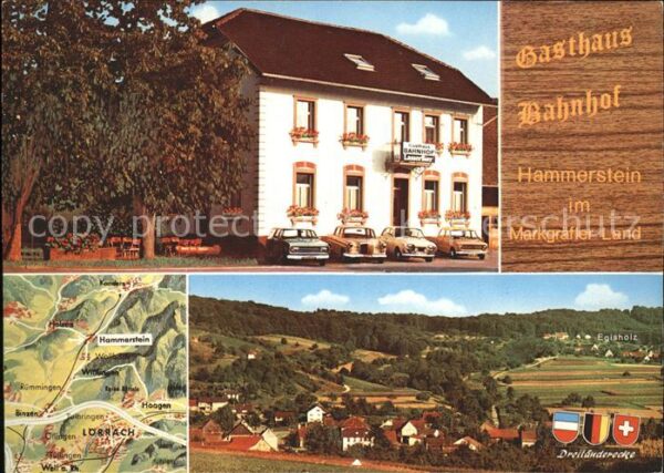 Hammerstein Kandern Gasthaus Bahnhof Autos Fam. Kern