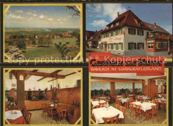 Bamlach Gasthaus zur Blume