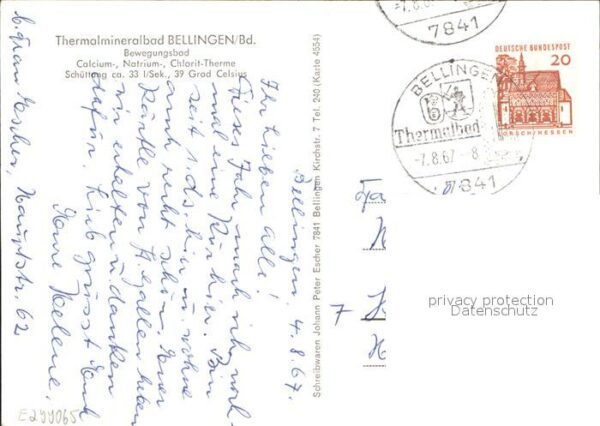 Bad Bellingen Thermalbad Trink-Brunnen – Bild 2