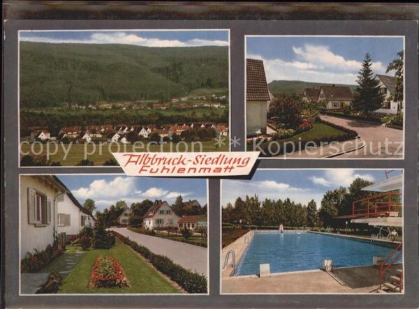 Albbruck Siedlung Fuhlenmatt Schwimmbad
