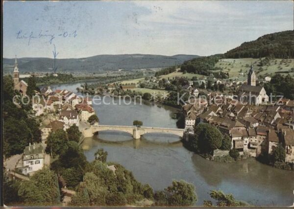 Laufenburg Baden Rheinpanorama Brücke