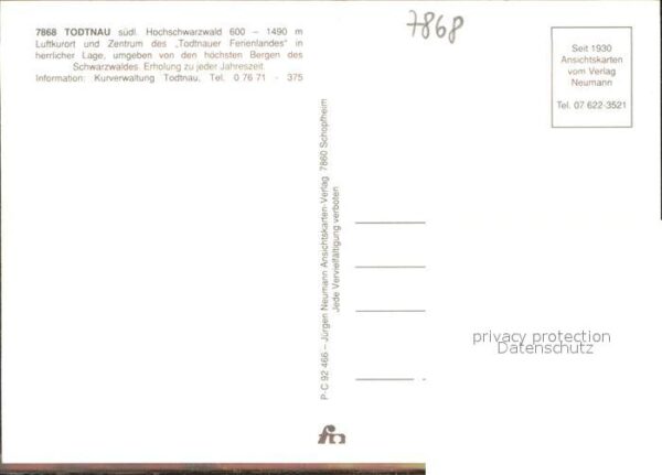 Todtnau Panorama – Bild 2