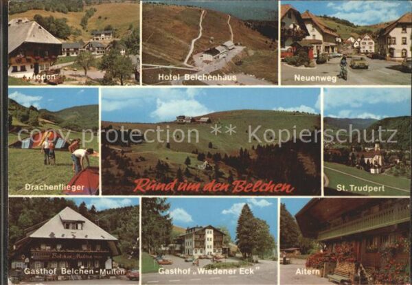 Belchen Baden Rund um den Belchen Neuenweg St. Trudpe