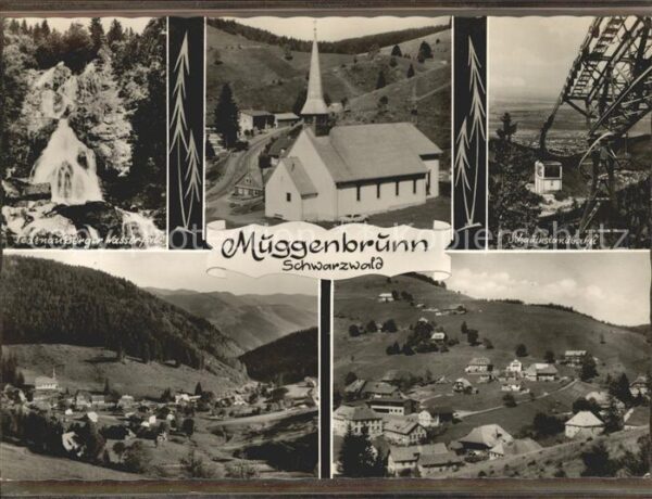 Muggenbrunn Schauinslandbahn Todtnauberger Wasserfa