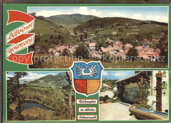 Belchen Baden Ansichten um den Belchen Wappen