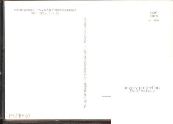 Falkau Ansichten – Bild 2