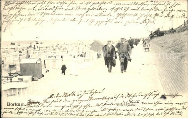 Borkum Strand Promenade