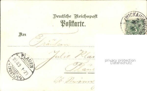 Zwickau Sachsen Römerplatz Mühle Albertplatz – Bild 2