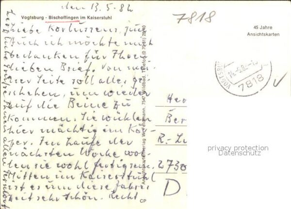 Bischoffingen Fliegeraufnahme – Bild 2