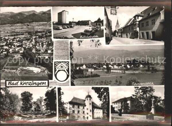 Bad Krozingen Bahnhofplatz Hauptstrasse Neumagen Wapp