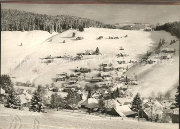 Todtnauberg Panorama im Schnee