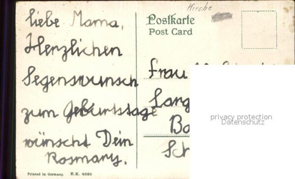Geburtstag Segenswünsche Blumen Gedicht – Bild 2