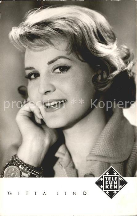 Schauspieler Gitta Lind Telefunken
