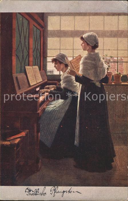Pfingsten Pentecost Pentecote Klavier