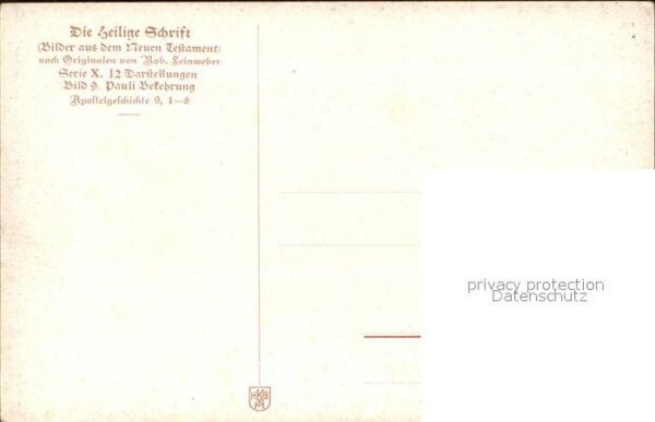 Kuenstlerkarte Die heilige Schrift neues Testament – Bild 2