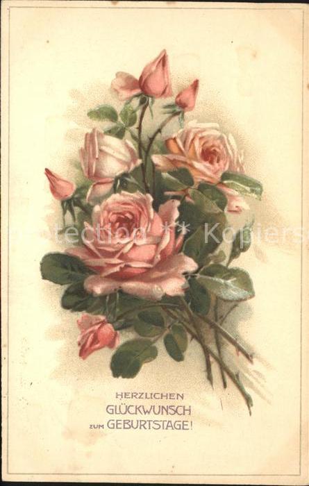 Geburtstag Rosen