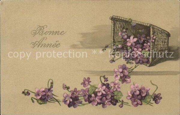 Blumen Bonne Annee