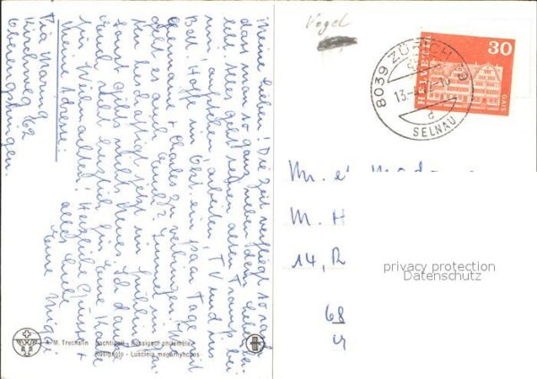Kuenstlerkarte Vogel – Bild 2