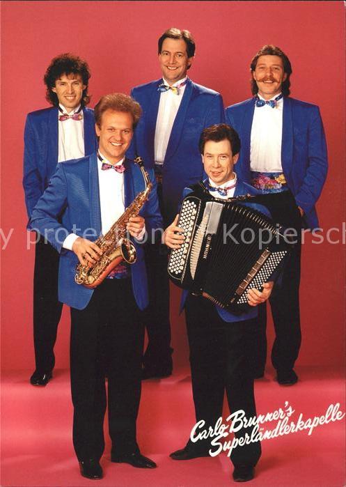 Musikanten Carlo Brunners Superländerskapelle
