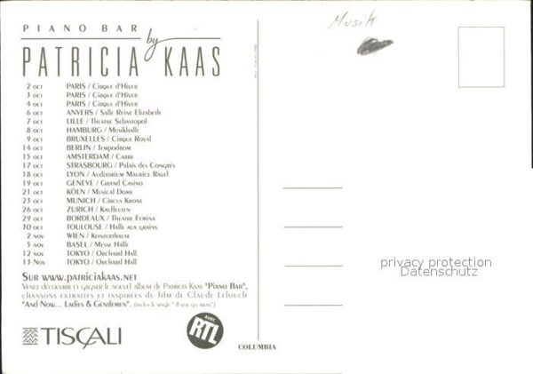 Musikanten Patricia Kaas Piano Bar – Bild 2
