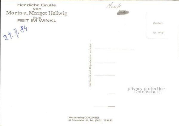 Musikanten Maria Margot Hellwig – Bild 2