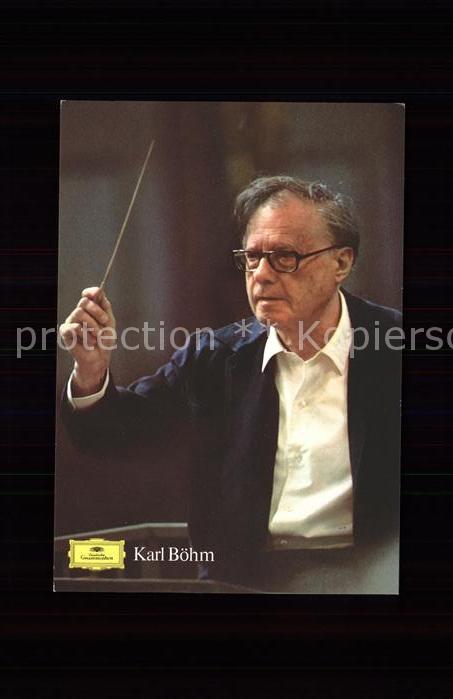 Musikanten Karl Böhm