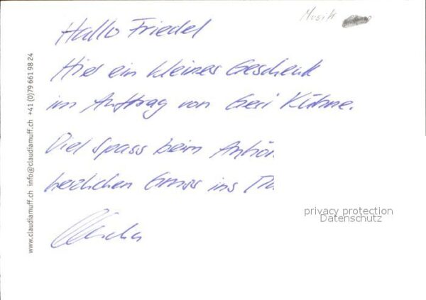 Musikanten Claudia Muff – Bild 2