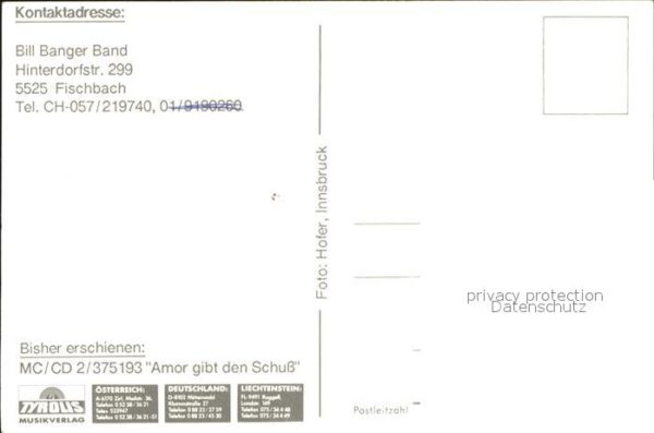 Saenger Band Bill Banger Band – Bild 2