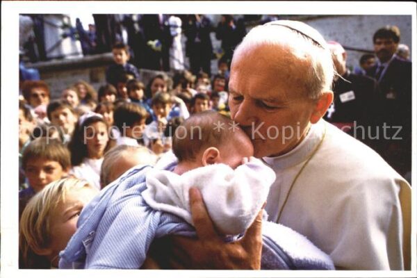 Papst Jean-Paul II Baby