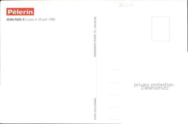 Papst Jean-Paul II Baby – Bild 2