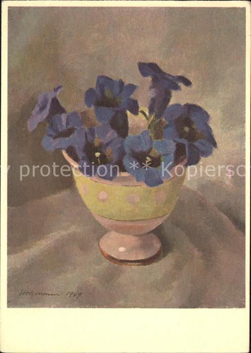 Kuenstlerkarte Blumen