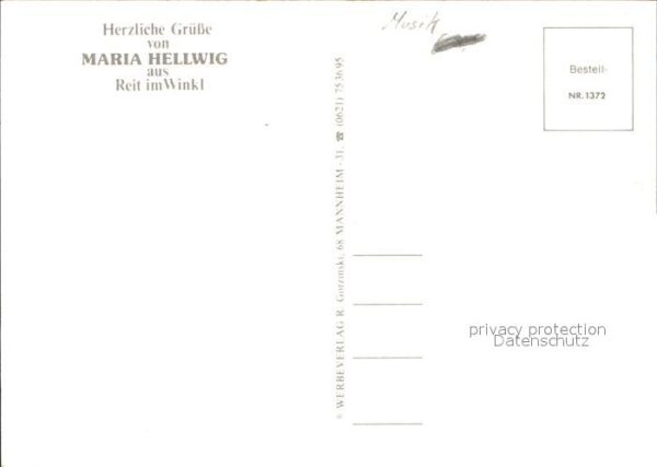 Musikanten Maria Hellwig Reit im Winkl – Bild 2