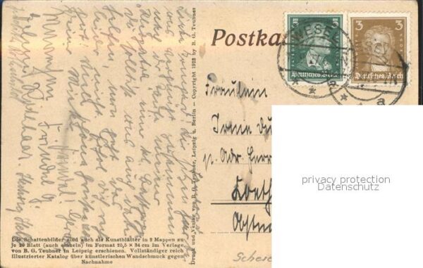 Scherenschnitt Schattenbildkarte Kind klettert – Bild 2