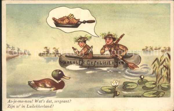 Humor Militaer Ente Jagd