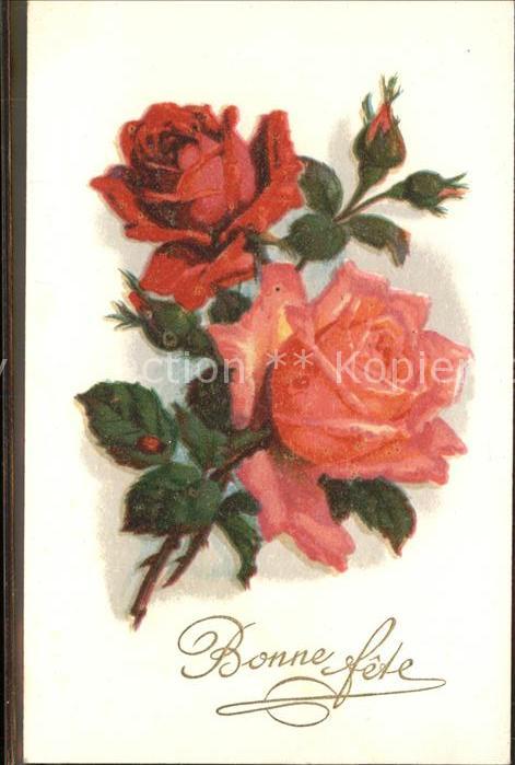 Rosen Bonne fete Glimmer