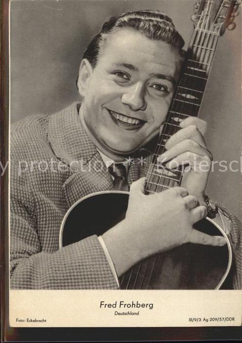 Musikanten Fred Frohberg