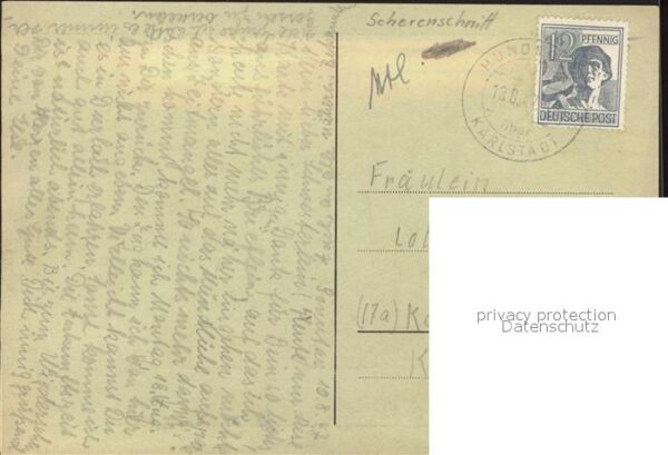 Scherenschnitt Schattenbildkarte Scherenschnitt – Bild 2